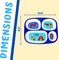 4E’s Novelty Kids Melamine Dinner Plates Set of 4 – Divided Plates for Picky Eaters, BPA-Free, Shatterproof, Toddler Mealtime Essentials for Boys